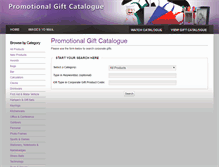 Tablet Screenshot of giftshowroom.co.za